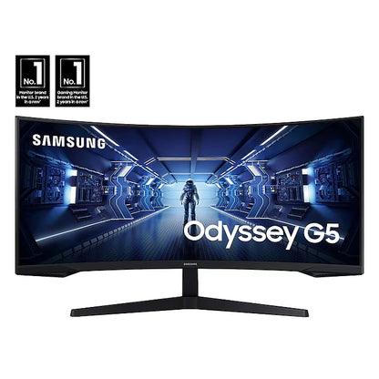 New Samsung Odyssey 34" 34G5 VA Ultra-WQHD Curved Gaming Monitor