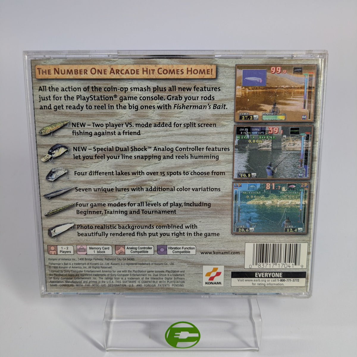 Fisherman's Bait (Sony PlayStation 1 PS1, 1999)