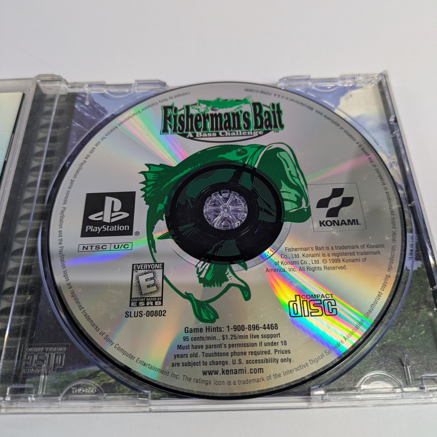 Fisherman's Bait (Sony PlayStation 1 PS1, 1999)